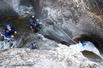 Canyoning in Pyrenees