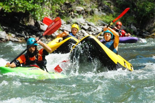 White water Kayak Pyrenees