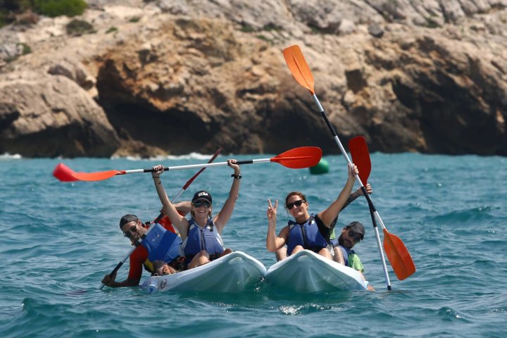 Sea kayaking Barcelona