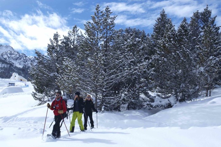 Snow shoes in Andorra