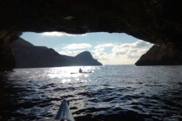 Sea kayak and caves