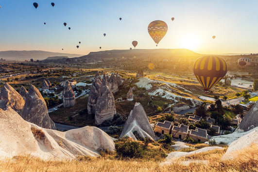 Hot air Balloon in Spain