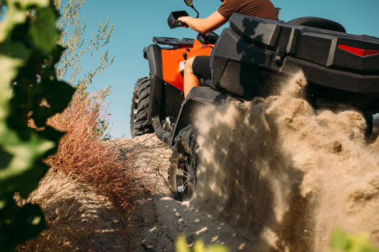 Quad biking in Spain