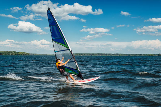 Windsurfing in Spain