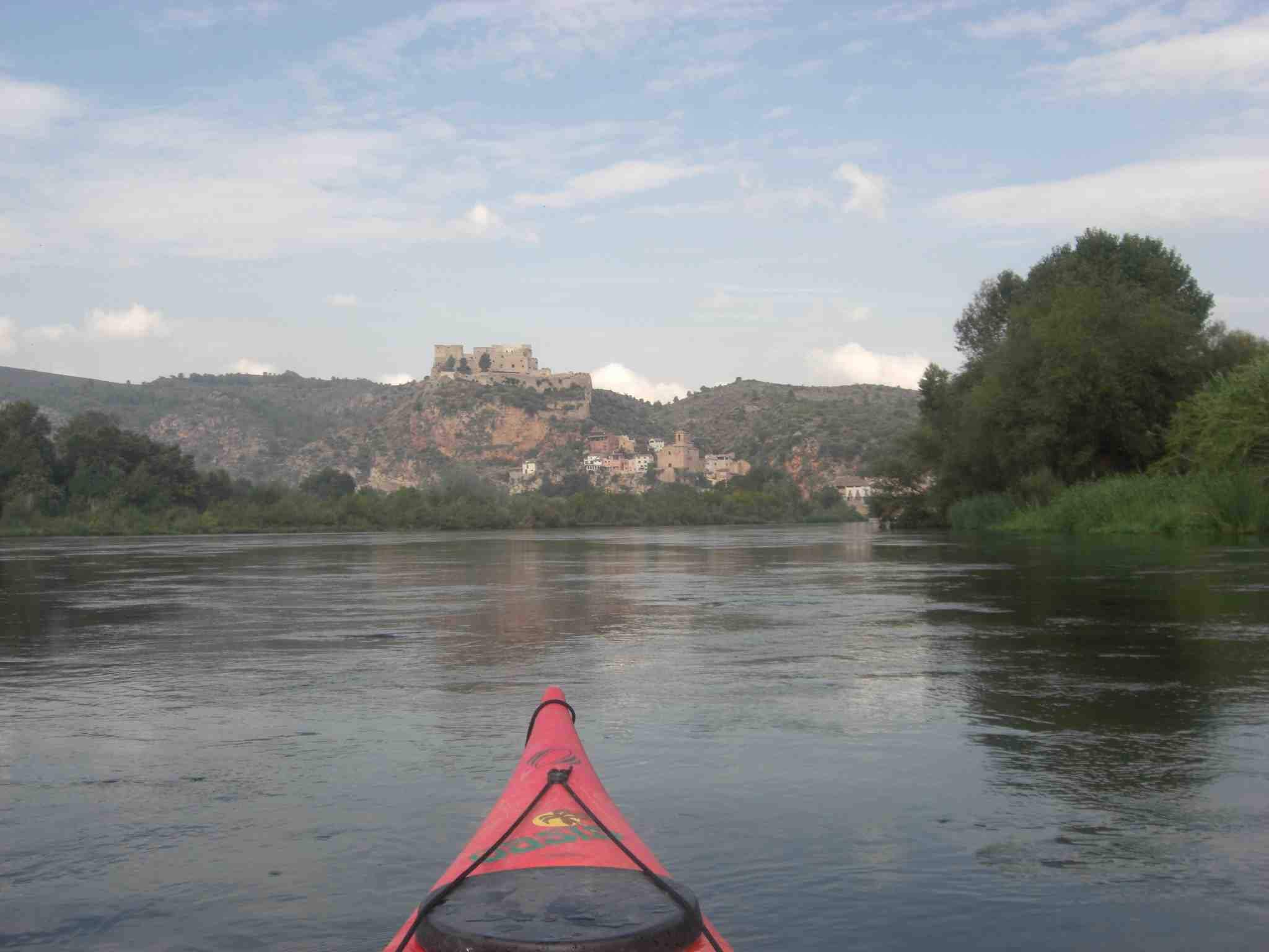 Kayaking in Ebro river