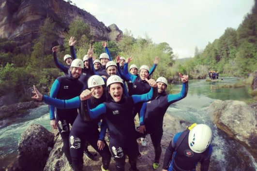 Canyoning los Cortados del Jucar