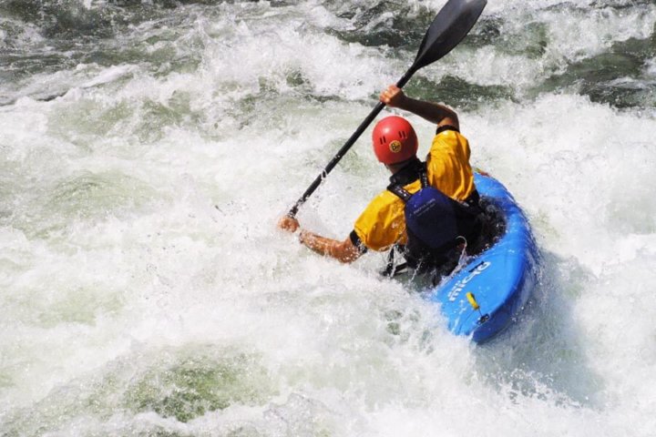 White water kayaking Pyrenees