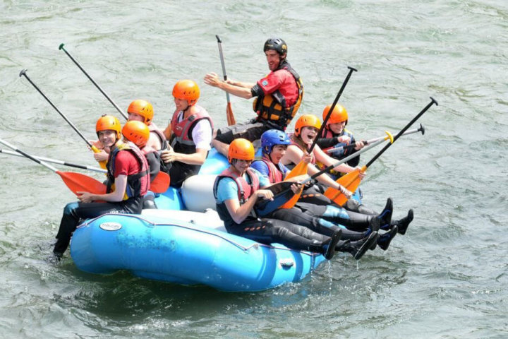 Rafting in Pyrenees