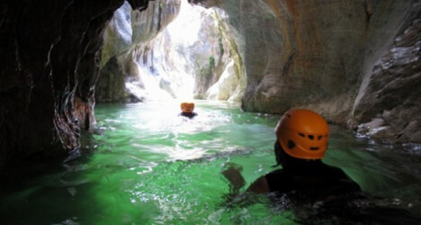 Canyoning activity Marvella