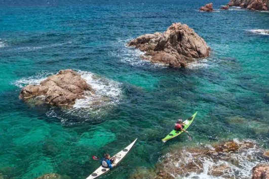 Sea kayak in Spain